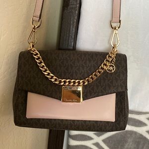 Michael Kors blush pink crossbody